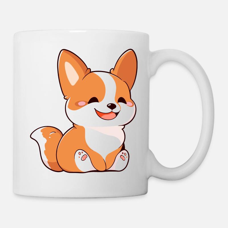 Was geht Corgi - Tasse - Weiß