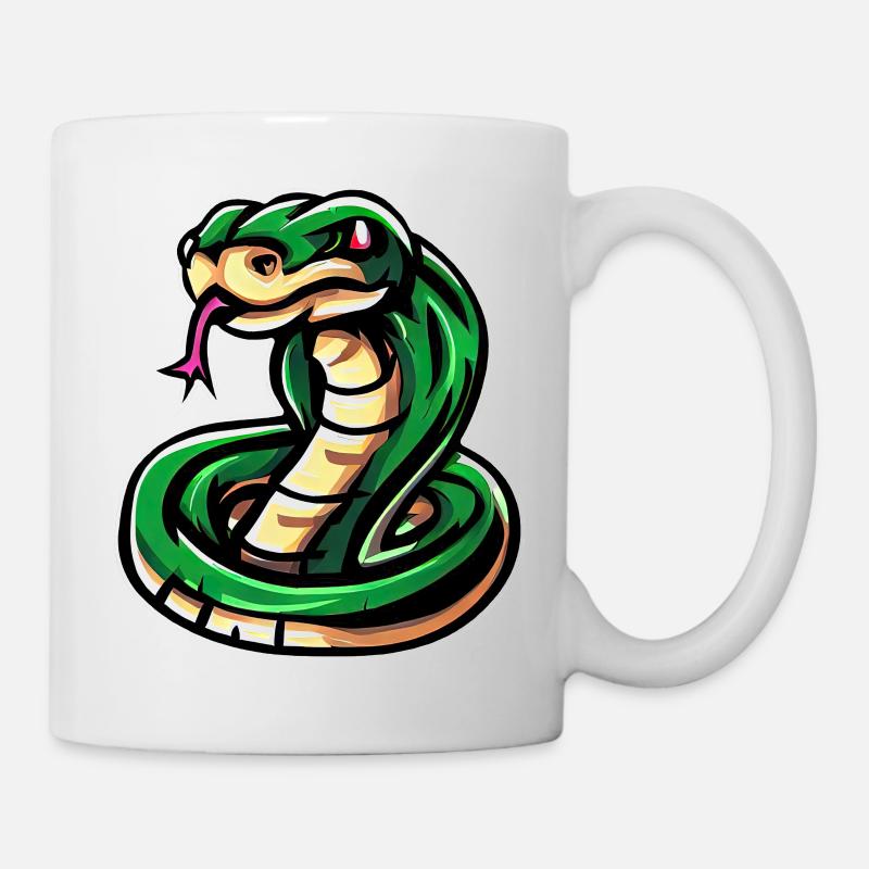 Snake4 - Mug - white