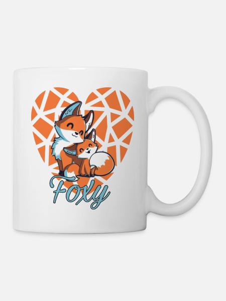 Foxy - Mug - white