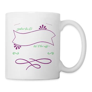 gift gift idea and free wifi encrypt awesome - Tasse - Weiß - Rechts