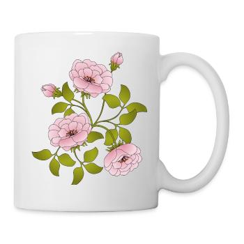 Flowers - Mug - white - Right