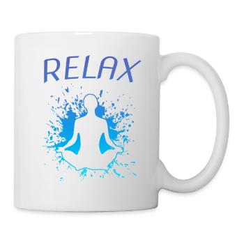 Yoga - Tasse - Weiß - Rechts