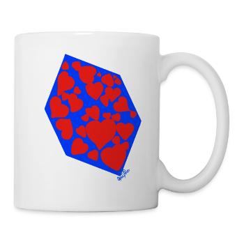 Cube of Love v Good Majo - Mug - white - Right