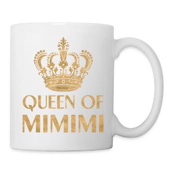 Reine de Mimimi Dictons Drôles Humour - Mug blanc - blanc - Droite