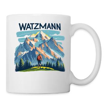 Montagne Watzmann Fascination - Alpes bavaroises - Mug blanc - blanc - Droite