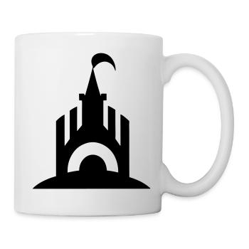 Schloß - Tasse - Weiß - Rechts
