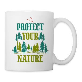 Protect Your Nature - Mug - white - Right