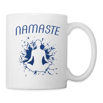 Yoga Namaste - Tasse - Weiß - Rechts