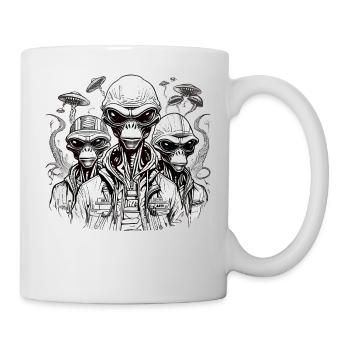 Alien Rap - Mug - white - Right