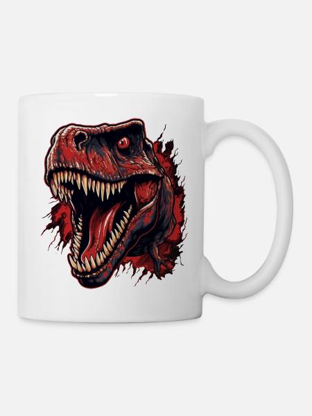 TYRANNOSAURUS REX - T-REX V2 - Tasse - Weiß