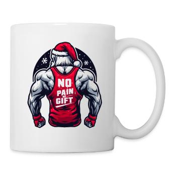 Santa Fitness - Weihnachtstonikum - Tasse - Weiß - Rechts