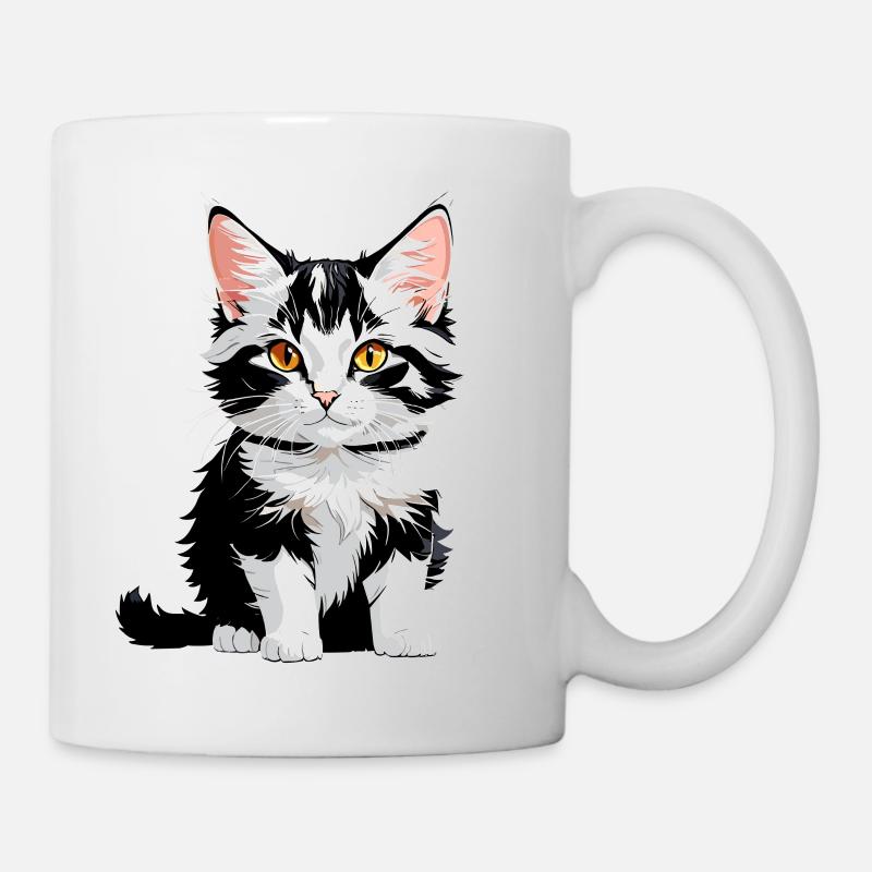 Cute kitten - Mug - white