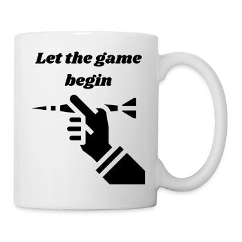 Let the game begin - Mug - white - Right