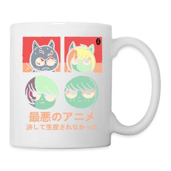 The Worst Anime That Was Never Produced - Mug - white - Right