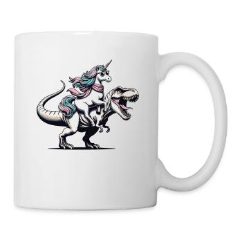 Unicorn Dinosaur Trending Fantasy Creature - Mug - white - Right