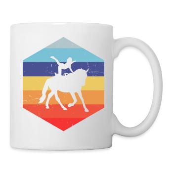 Vaulting, Horse Performance, Equestrian Gymnastics - Mug - white - Right