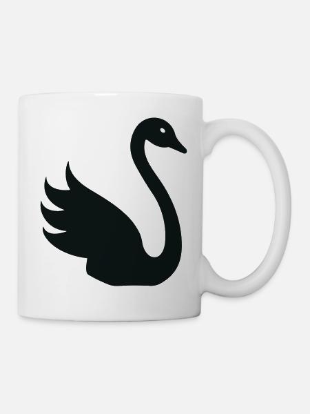 Schwan - Tasse - Weiß