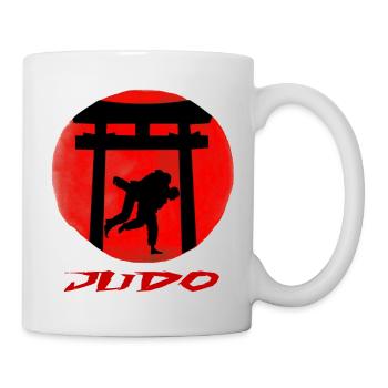 Judo - Mug blanc - blanc - Droite