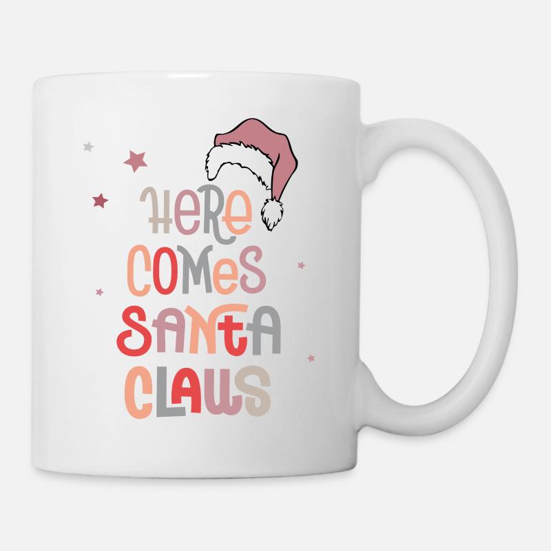 Santa Claus Weihnachtsmann - Tasse - Weiß