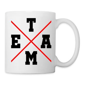 Équipe 2 - Mug blanc - blanc - Droite