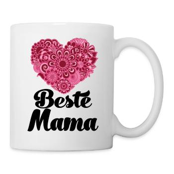 Beste Mami Schweiz beste Mama Muttertag - Tasse - Weiß - Rechts
