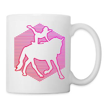 Women's Team Vaulting Athletic Discipline - Mug - white - Right