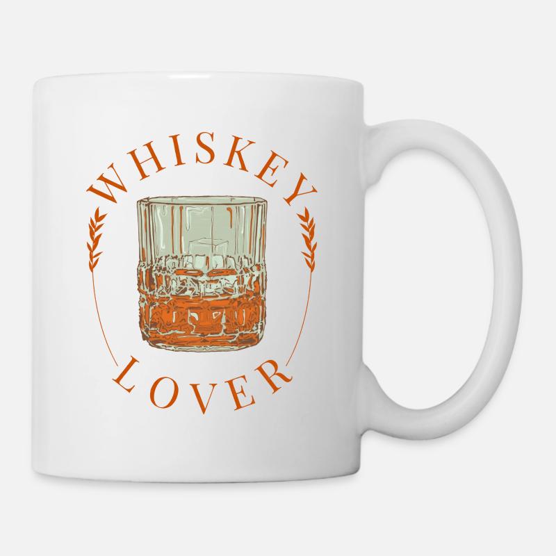 Amateur de whisky - Mug blanc - blanc