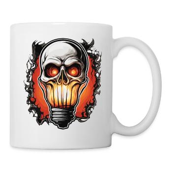 Bulb / Bulb / Brightness / Light - Mug - white - Right