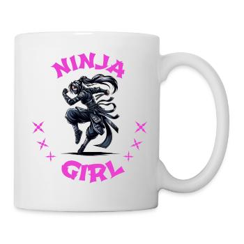 Charming Ninja Fighter I Ninja Girl I Ninja - Mug - white - Right