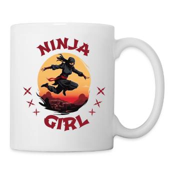 Charming Ninja Fighter I Ninja Girl I Ninja - Mug - white - Right