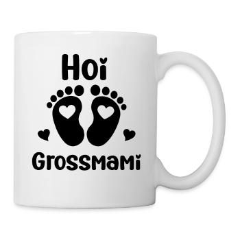 Hoi Grossmami Schweiz Oma - Tasse - Weiß - Rechts