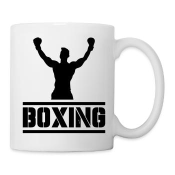 Boxing - Tasse - Weiß - Rechts