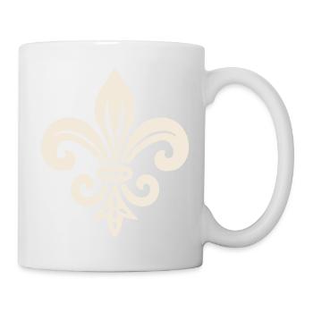 Simple Fleur de lis Design - Mug - white - Right