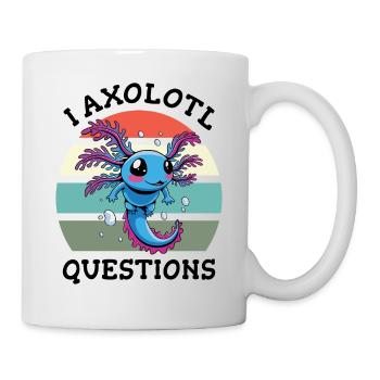 I axolotl questions - Mug - white - Right