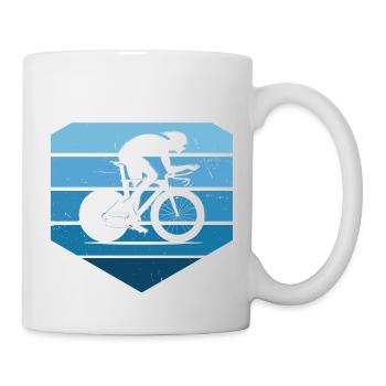 Damen Roadbike Rennradfahrer Rennradfahren - Tasse - Weiß - Rechts