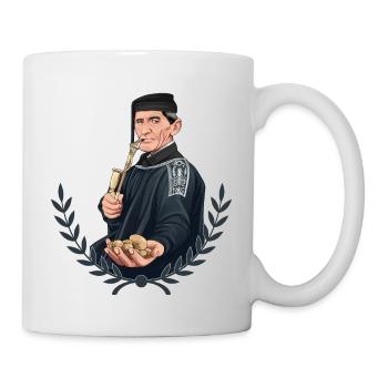 Für echte Rieser. Für echte Riesbauern. - Tasse - Weiß - Rechts