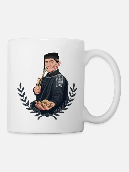 Für echte Rieser. Für echte Riesbauern. - Tasse - Weiß