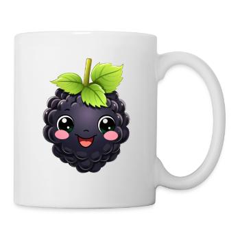 Blackberry kawaii sweet - Mug - white - Right