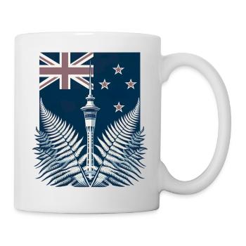 New Zealand Aotearoa Kiwi 12 - Mug - white - Right