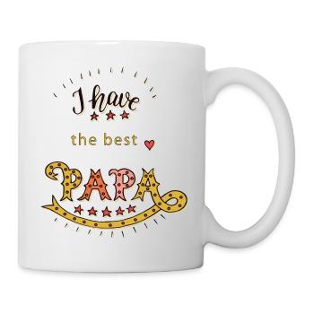 J’ai le meilleur papa - Mug blanc - blanc - Droite