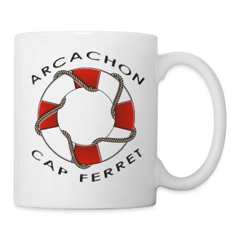 bouée de sauvetage1 - Mug blanc - blanc - Droite