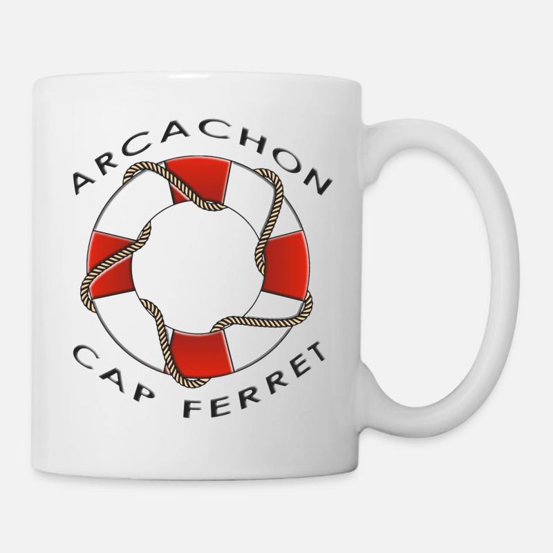 bouée de sauvetage1 - Mug blanc - blanc