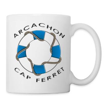 bouée de sauvetage2 - Mug blanc - blanc - Droite
