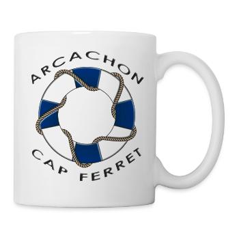 bouée de sauvetage3 - Mug blanc - blanc - Droite
