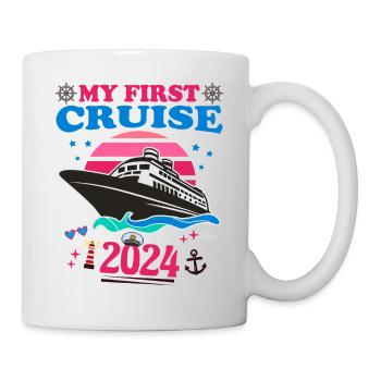 My first cruise 2024 - Mug - white - Right