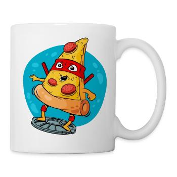 Pizza Moutant - Mug - white - Right