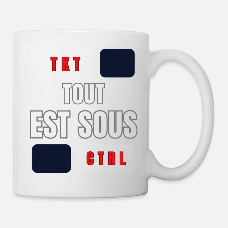 ALLES IM GRIFF - Tasse - Weiß