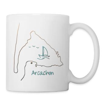 BA card - Mug - white - Right