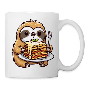 Pâtes paresseuses, lasagnes, cuisine italienne - Mug blanc - blanc - Droite