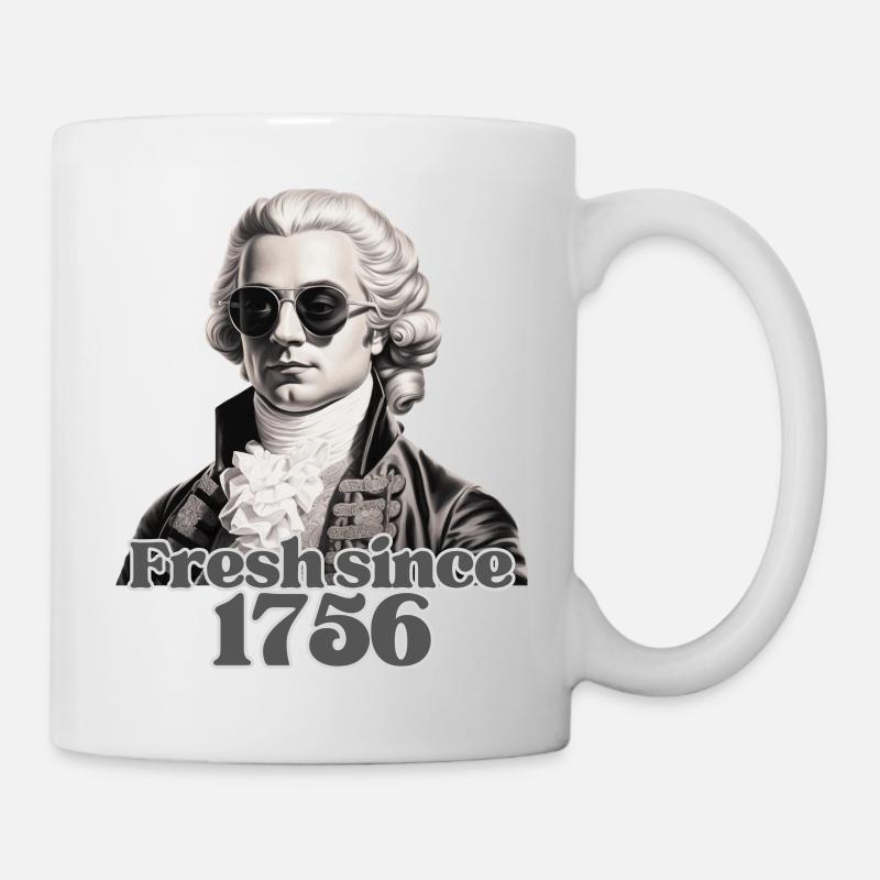 Mozart frais - Mug blanc - blanc